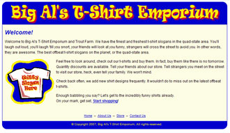 Big Al's T-Shirt Emporium
